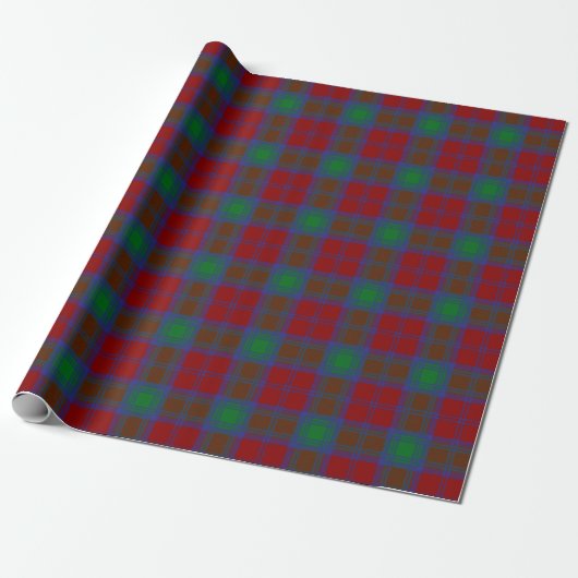 Clan Lindsay Tartan Kariert Geschenkpapier (Ungerollt)