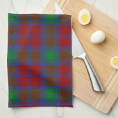 Clan Lindsay Tartan Kariert Geschirrtuch (Viertel Falte)