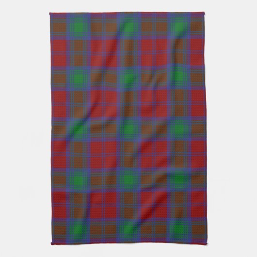 Clan Lindsay Tartan Kariert Geschirrtuch (Vertikal)