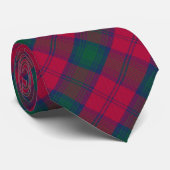 Clan Lindsay Tartan Krawatte (Gerollt)