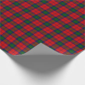 Clan-LindsayTartan Geschenkpapier (Ecke)