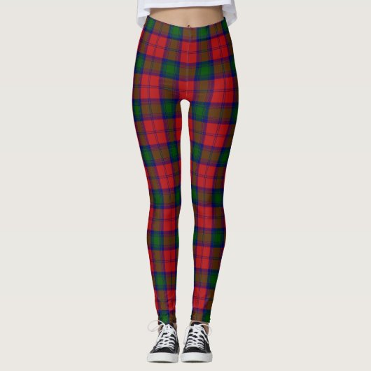 Clan-LindsayTartankariertes schottisches Leggings (Vorderseite)