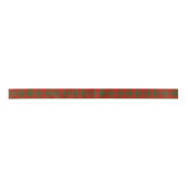 Clan Livingstone Tartan Satinband (Vorderseite)