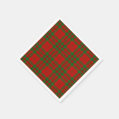 Clan Livingstone Tartan Serviette (Ecke)