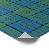 Clan Lockhart Tartan - Digitaler Download Poster (Ecke)