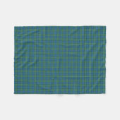 Clan Lockhart Tartan Fleecedecke (Vorderseite (Horizontal))