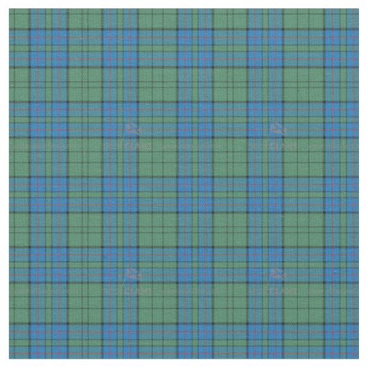Clan Lockhart Tartan Kariert Stoff (Nahaufnahme)