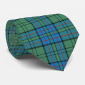 Clan Lockhart Tartan Krawatte (Gerollt)