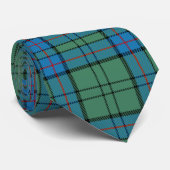 Clan Lockhart Tartan Krawatte (Gerollt)