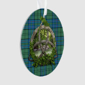 Clan Lockhart Tartanceltic-Dreiheit Ornament (Vorderseite)