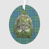 Clan Lockhart Tartanceltic-Dreiheit Ornament (Vorderseite)