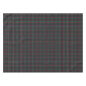 Clan Logan Navy Blue und Green Scottish Tartan Tischdecke (Vorderseite (Horizontal))