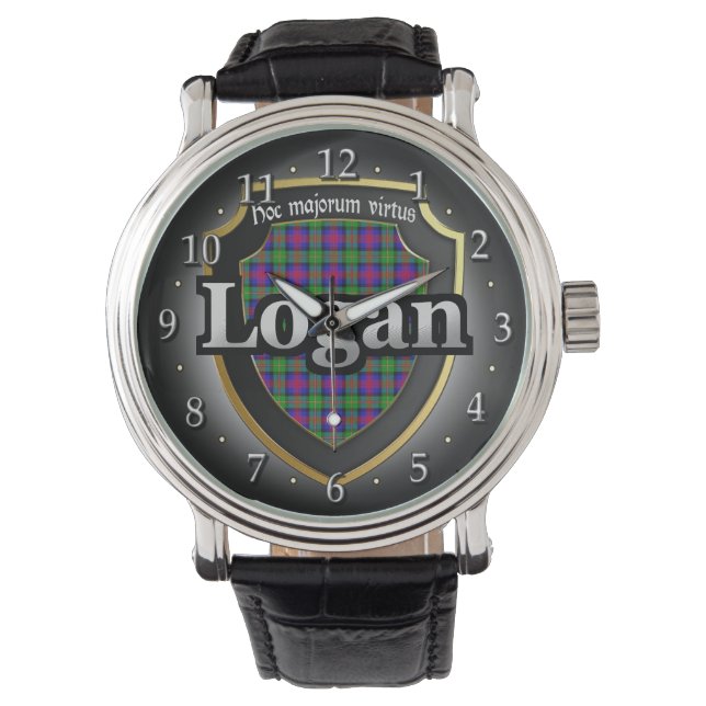 Clan Logan Scotland Celebration Watch Armbanduhr (Vorderseite)