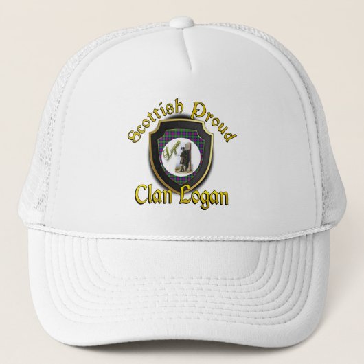 Clan Logan Scottish Dynsty Cap Truckerkappe (Vorderseite)