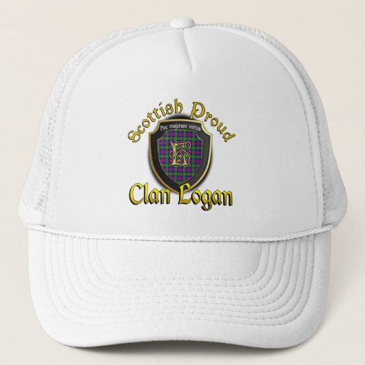 Clan Logan Scottish Dynsty Cap Truckerkappe (Vorderseite)