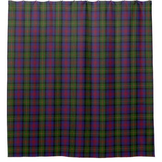 Clan Logan Scottish Heritage Tartan Duschvorhang (Vorderseite)