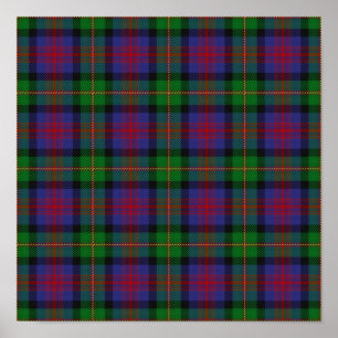 Clan Logan Tartan - Digitaler Download Poster