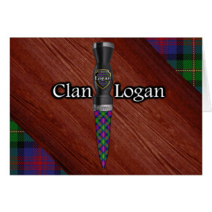 Clan Logan Tartan Sgian Dubh Blade