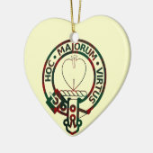 Clan Logan Wappen Abzeichen Keramikornament (Links)