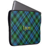 Clan Lyon Scottish Laptopschutzhülle (Vorne Rechts)
