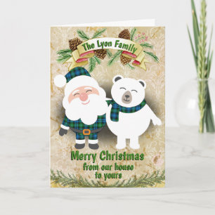 Clan Lyon Tartan Kariert Weihnachten