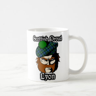 Clan Lyon Tartan Schottisch Kaffeetasse