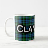 Clan Lyon Tartan Scottish Kaffeetasse (Links)