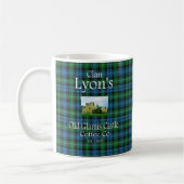 Clan Lyon's Old Glamis Castle Coffee Co. Kaffeetasse (Links)