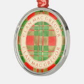 CLAN MAC GREGOR Premium Runde Ornamente (Links)