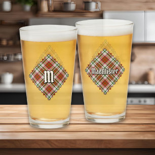 Clan MacAlister Dress Tartan Glass Glas