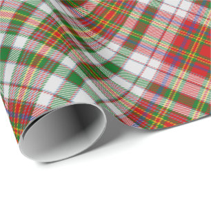 Clan MacAlister Dress Tartan Wrapping Paper Geschenkpapier
