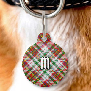 Clan MacAlister Kleid Tartan ID-Anhänger Haustiermarke