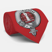 Clan MacAlister Krawatte (Gerollt)