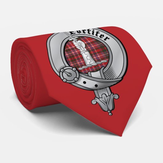 Clan MacAlister Krawatte (Gerollt)