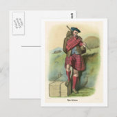 Clan MacAlister Postkarte (Vorne/Hinten)
