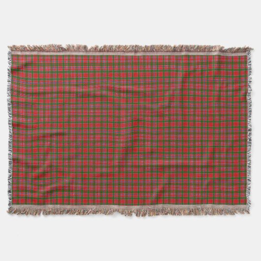 Clan MacAlister Tartan Decke (Vorderseite)