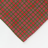 Clan MacAlister Tartan Fleecedecke (Ecke)