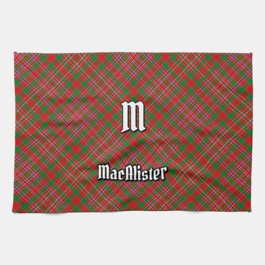 Clan MacAlister Tartan Küchentuch (Horizontal)