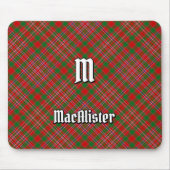 Clan MacAlister Tartan Mouse Pad Mousepad (Vorne)