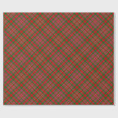 Clan MacAlister Tartan Wrapping Paper Geschenkpapier (Flach)