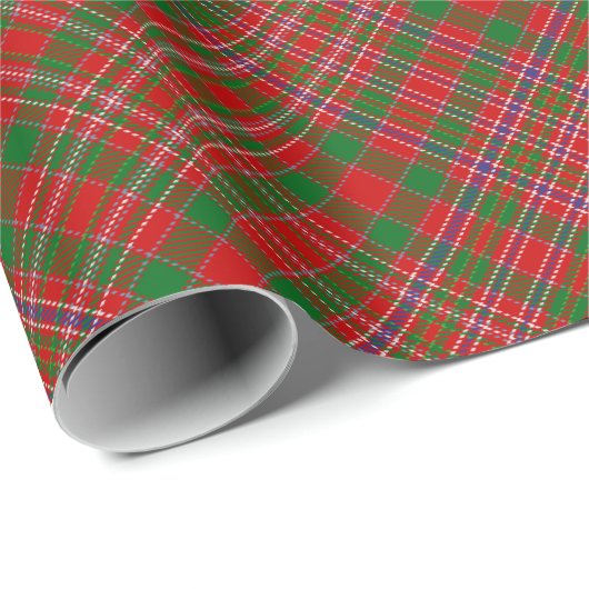 Clan MacAlister Tartan Wrapping Paper Geschenkpapier (Rolleneckpunkt)