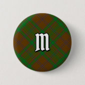 Clan MacAlister von Glenbarr Jagd Tartan Button (Vorderseite)