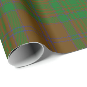 Clan MacAlister von Glenbarr Jagd Tartan Geschenkpapier