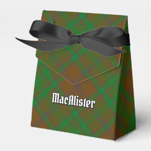 Clan MacAlister von Glenbarr Jagd Tartan Geschenkschachtel