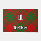 Clan MacAlister von Glenbarr Tartan Fußmatte (Vorderseite)