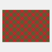 Clan MacAlister von Glenbarr Tartan Geschenkpapier Set (Vorderseite 2)