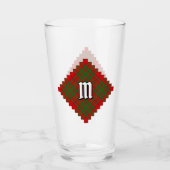 Clan MacAlister von Glenbarr Tartan Glas (Vorderseite)