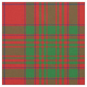 Clan MacAlister von Glenbarr Tartan Stoff (Nahaufnahme)
