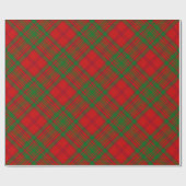 Clan MacAlister von Glenbarr Tartan Wrapping Paper Geschenkpapier (Flach)