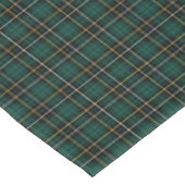 Clan MacAlpine Dark Green Scottish Tartan Tischdecke (Schrägansicht)